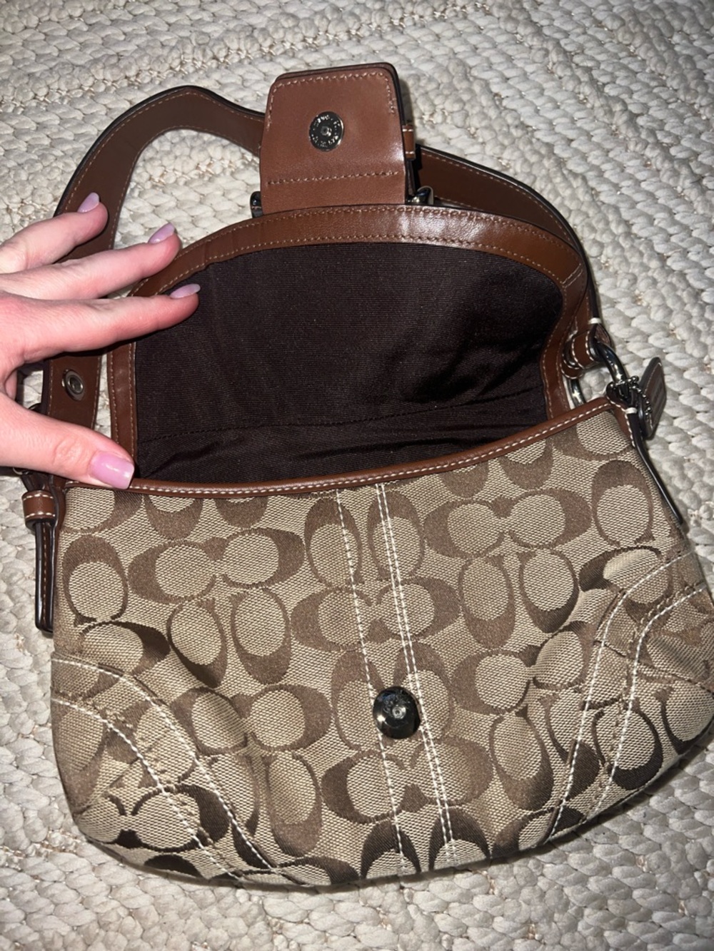 COACH soho buckle shoulder bag - Picture 5 of 8